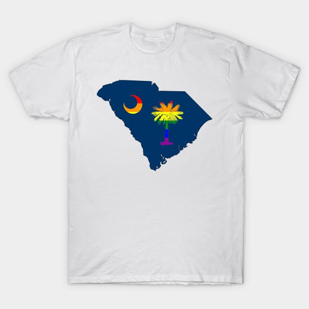 South Carolina Pride! T-Shirt by somekindofguru